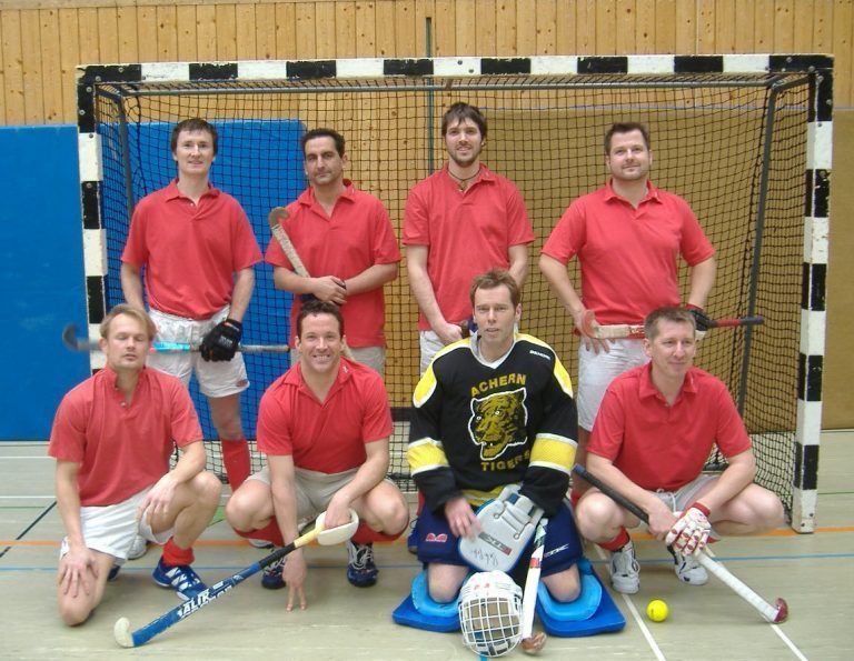 Hockey Mannschaft Gruppenbild